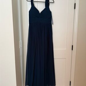 Lulu's Deep Blue Maxi Dress